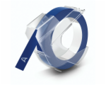 Dymo 3D Label Tape 9 mm x 3 m Plastic glossy blue