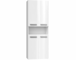 Topeshop NEL 1K DK bílá koupelnová skříňka