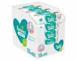 Pampers Sensitive dětské čisticí ubrousky 15 x 80 ks