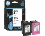 HP 6ZD17AE 2-Pack BK/3-colors No. 305