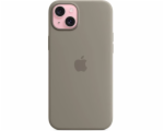 Apple Silikonové s MagSafe iPhone 15 Plus, jílově šedá MT133ZM/A Apple iPhone 15 Plus Silicone Case s MagSafe - Clay