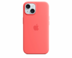 Apple Silikonové s MagSafe iPhone 15 Plus, světle melounová MT163ZM/A iPhone 15+ Silicone Case with MS - Guava
