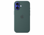 iPhone 16 Silicone Case with MagSafe - Lake Green