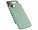 Epico Mag+ Silicone Case Pro pro iPhone 16e - Mátově zelená
