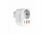 Deví síťová nabíječka Smart Series 2A+C PD 20W Auto Power Socket - White