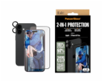 PanzerGlass ochranné sklo UWF + Hoops Bundle pro iPhone 16 Plus - Black Frame