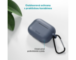 Epico pouzdro s karabinou AirPods Pro 3 - modrošed