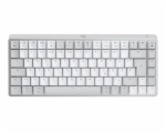 Logitech MX Mechanical Mini for Mac Minimalist Wireless Illuminated Keyboard  - PALE GREY - US INT L - EMEA