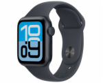 Apple Watch SE 3 GPS + Cellular 40mm Polnočný hliník s polnočným športovým remienkom - S/M