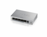 Zyxel GS1005HP 5-port Desktop Gigabit PoE Switch, 4x PoE+ GbE, PoE 60W